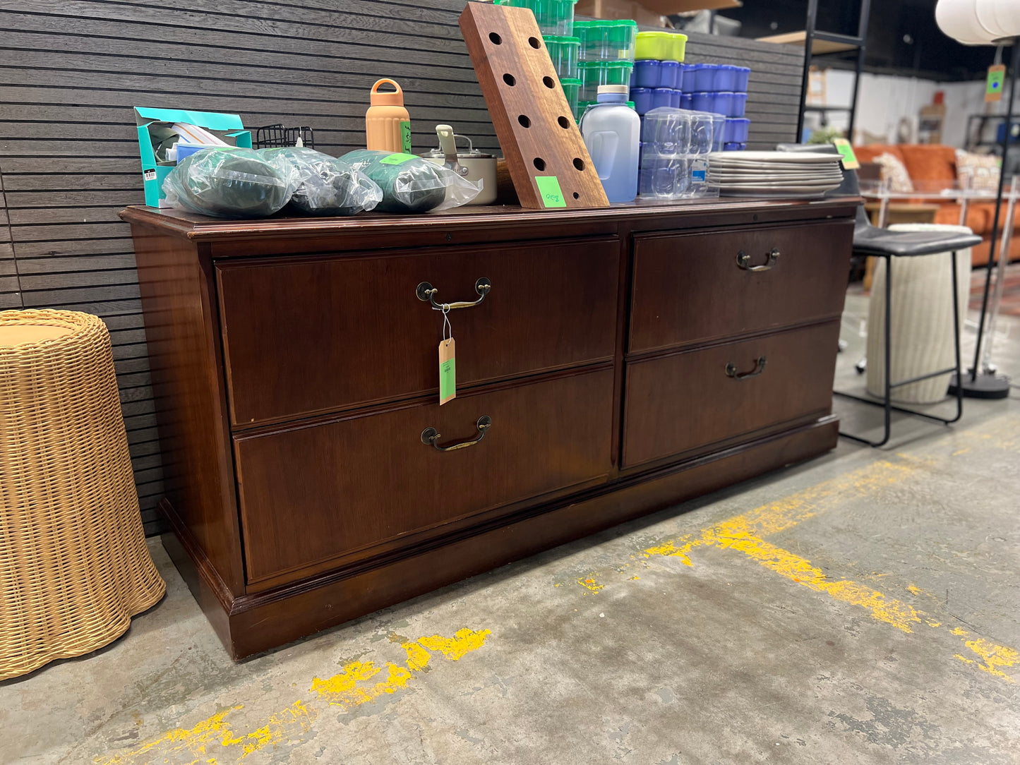 Dresser *donated HEAVY SCRATCHES ON TOP