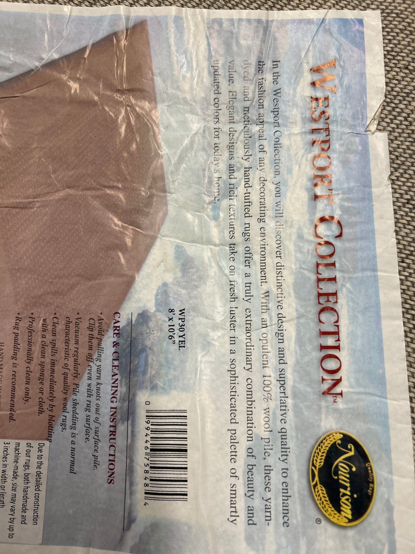 12 x 15 Area Rug Mustard | ID 14189