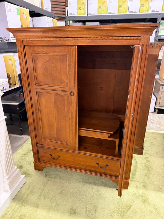 Solid Wood TV Console *donated