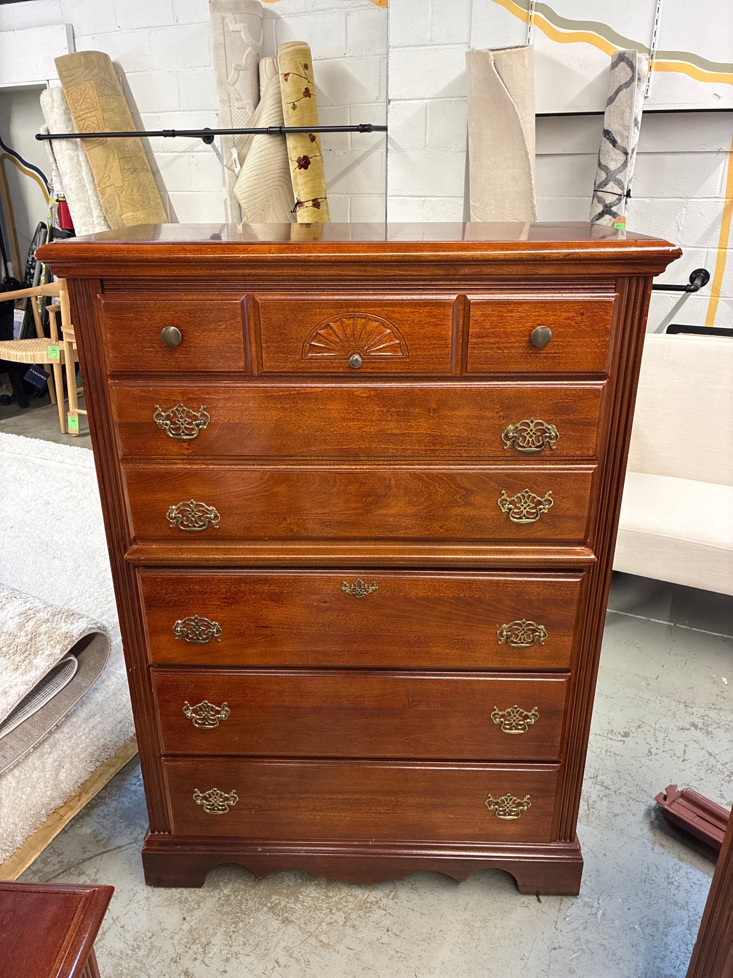 Tall Chest of Drawers by Vaughan *donated