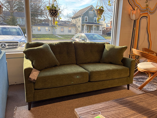 Murano Sofa in Olive Green
