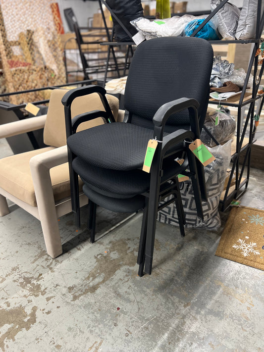 Donated office chair with arms