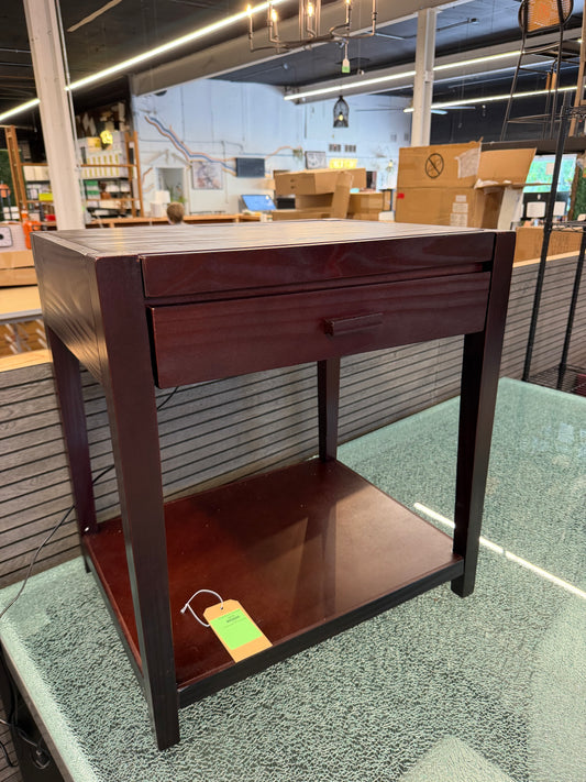 Side Table Nightstand AS IS Scratches