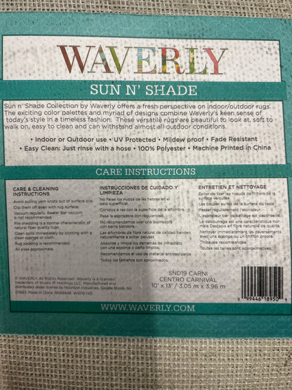 10 x 13 Centro Carnival indoor/outdoor area rug by Waverly