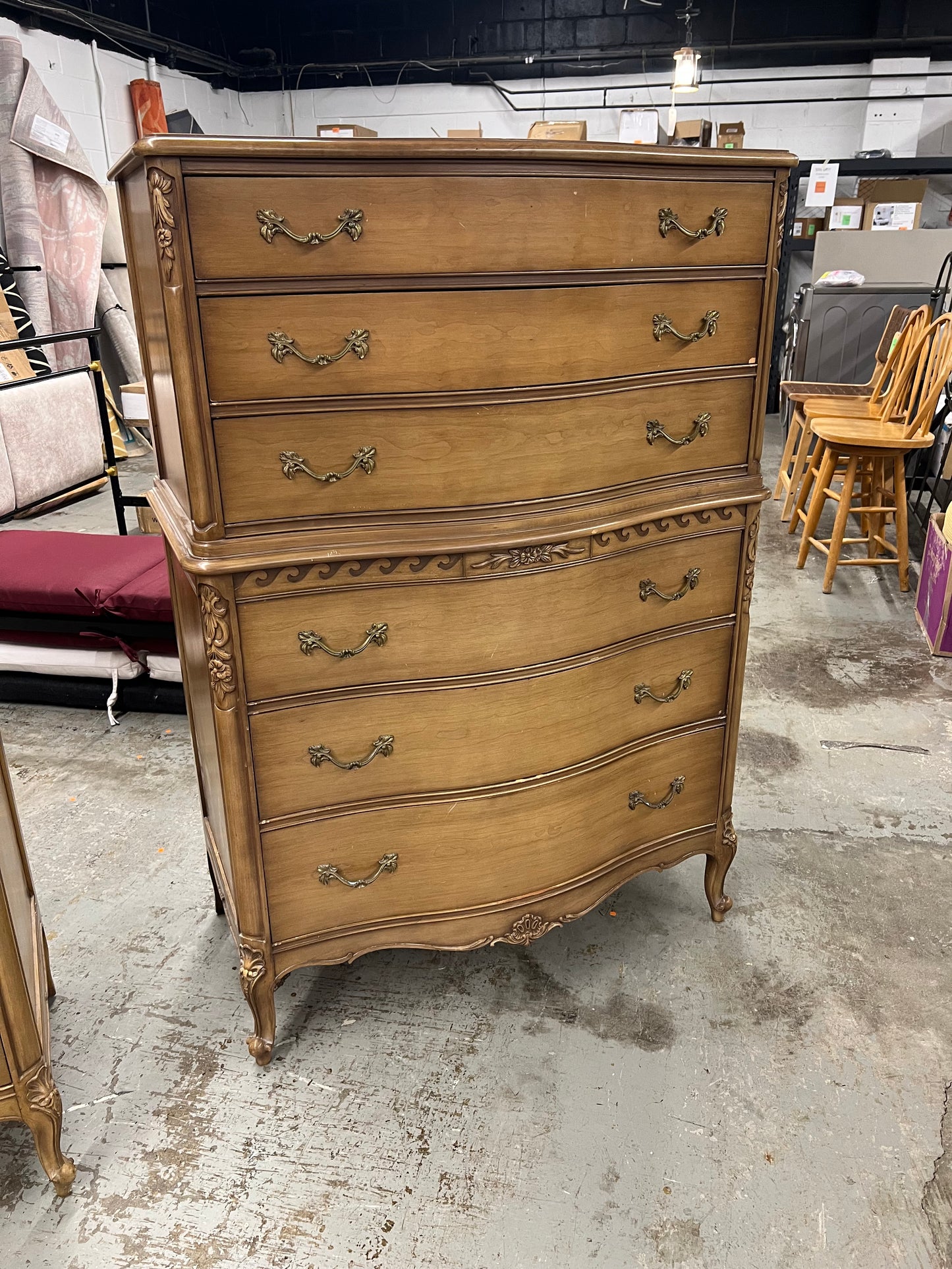 Solid Wood Vintage Dresser
