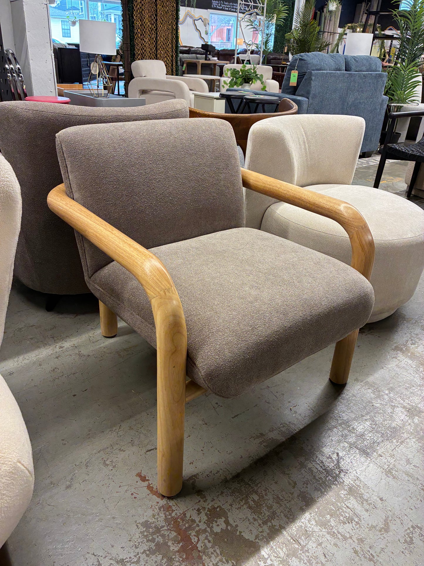 Dillard Wood Accent Chair | Retail Price: $715
