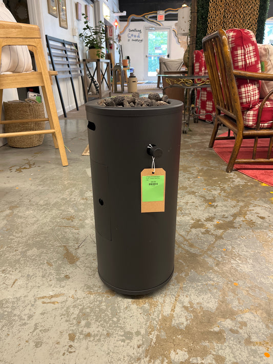 22" Round Metal Outdoor Column Fire Pit - Threshold™ *Retails for $130 with high ratings