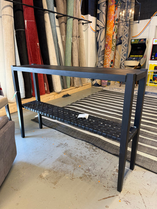 Woven Sideboard Sofa Table Bar Table Retail: $330+