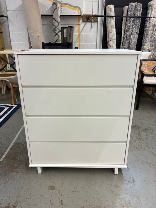 Modern 4 Drawer Dresser White - Room Essentials — Retails in box (unassembled) for $155 | Bestseller