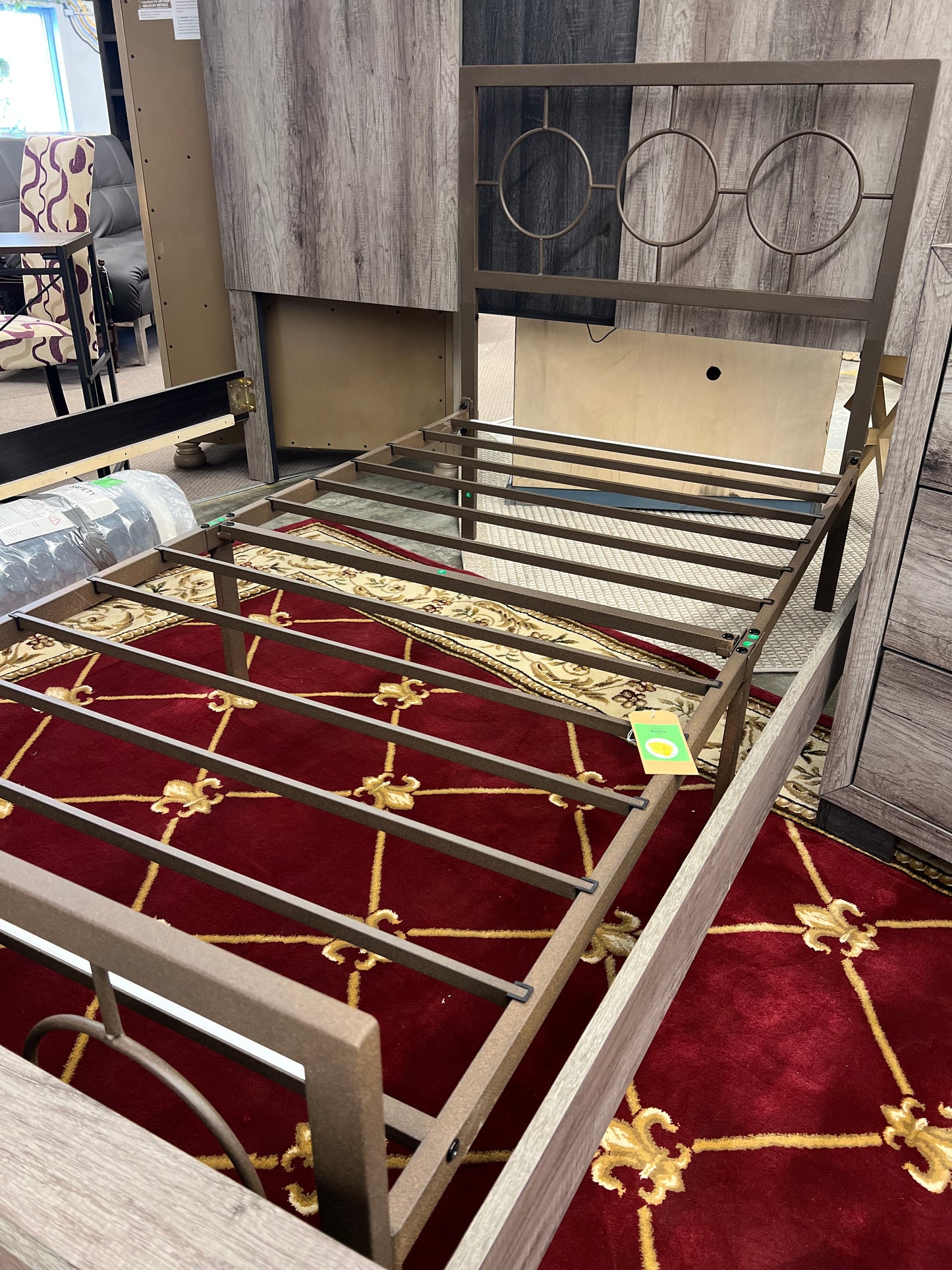 Twin-sized bed frame