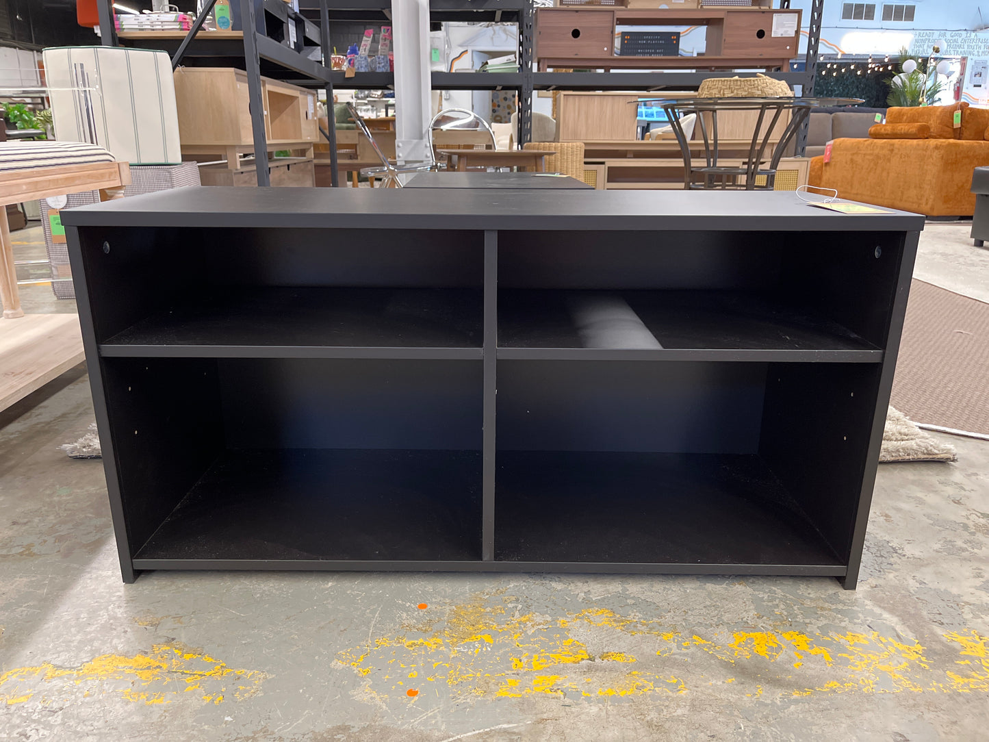 Storage TV Stand for TVs up to 43" Black - Room Essentials | Retail Price: $62