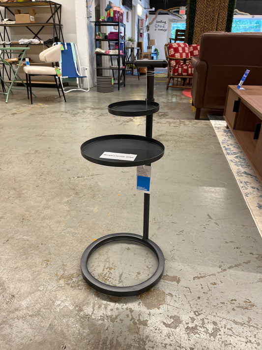 Tiered Accent Table Black - Room Essentials | Retail Price: $45