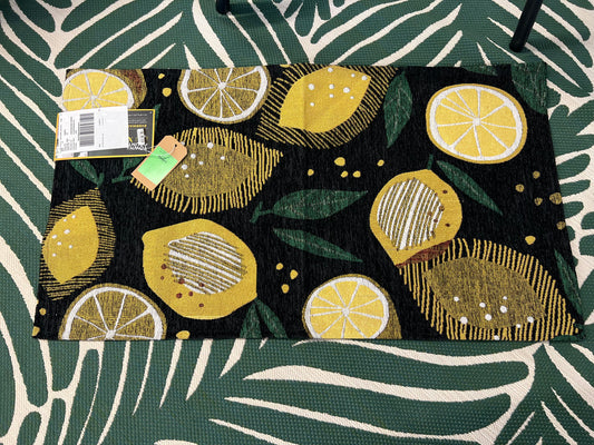 Rug by TOWN & COUNTRY LUXE in Lemon | Retails for: $27.99