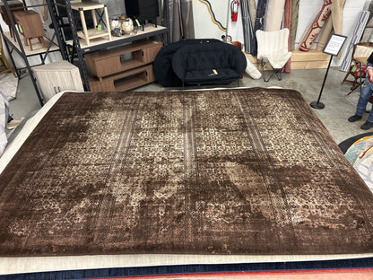 9 x 12 “latte” area rug