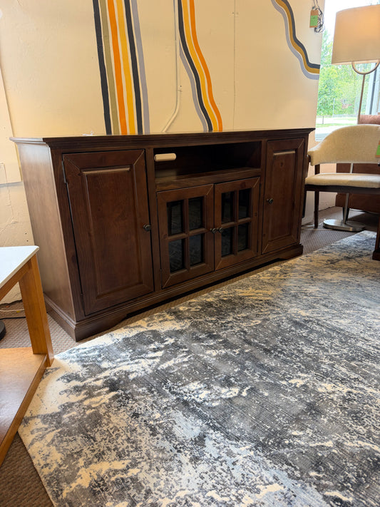 Progressive Furniture Hamilton Wood 64 Inch TV Console Retail: $594 *donated, minor cosmetic dings