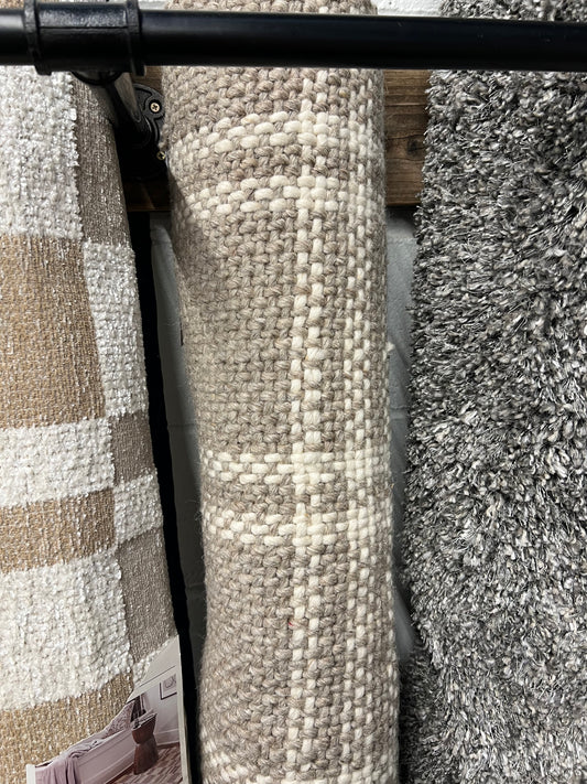 Cottonwood Handwoven Plaid Wool/Cotton Area Rug - Threshold™ designed with Studio McGee Retail :$150