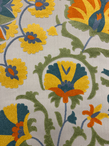 9 x 12 Nourison Aloha Multi-Colored Area Rug (indoor/outdoor)