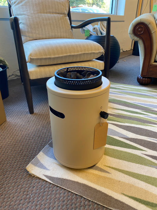 1lb Round Column Fire Pit Tan - Room Essentials | Retail Price: $75
