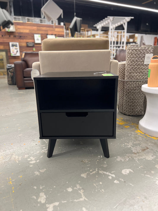 Sloane Hans Mid-Century Modern Angle-Leg Nightstand