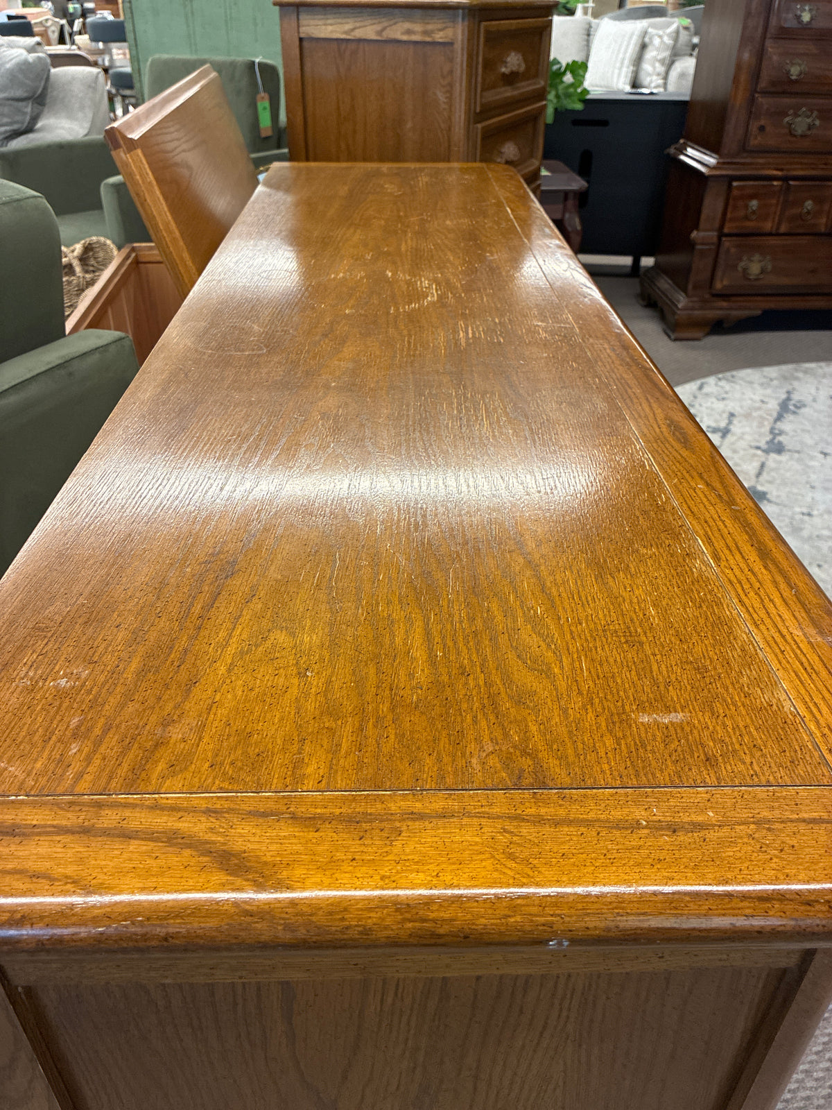 Vintage Dixie Solid Wood Long 9 Drawer Dresser *donated