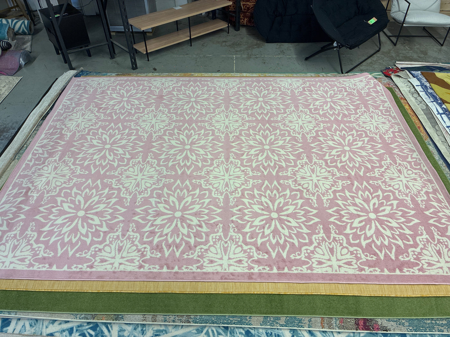 9 x 12 Area Rug Jubilant Pink | ID 14151