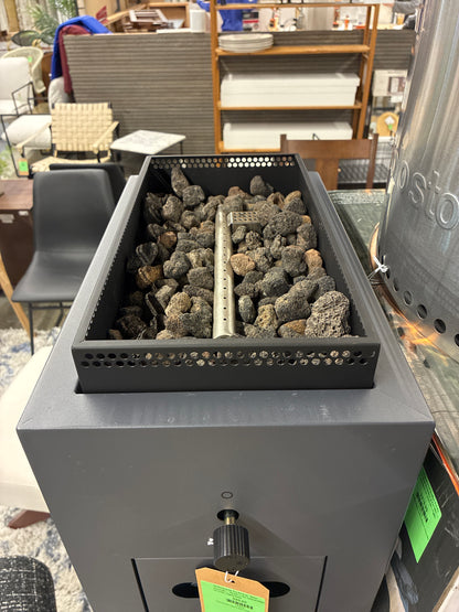 1lb Rectangular Fire Pit Gray - Room Essentials — Retails in box (unassembled) for $120 | Highly Rated