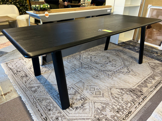 Avari 88in Solid Wood Dining Table - - Retail Price: $1699 AS IS DENTS IN TOP