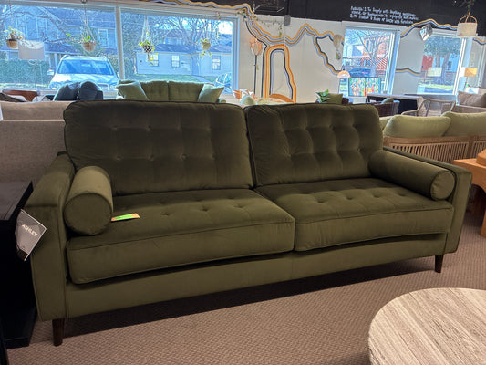 Reveon Lakes Sofa in Olive Green