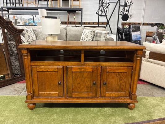 Console Table Solid Wood Cabinet *donated