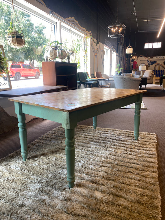 Solid Wood Farmhouse Craft Table *donated