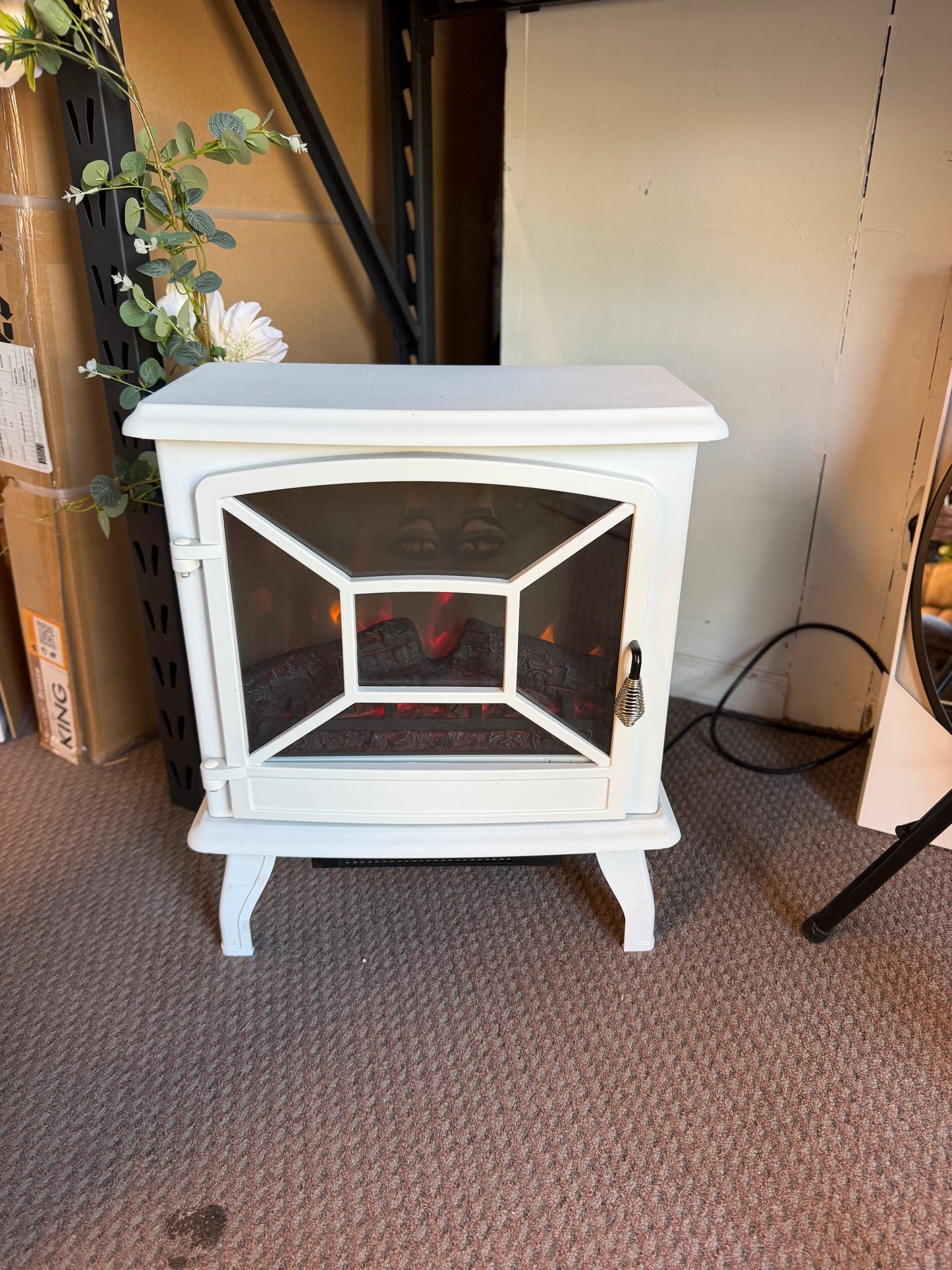 Electric Fireplace Heater *donated
