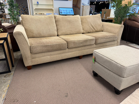 Beige Grain Sofa *donated