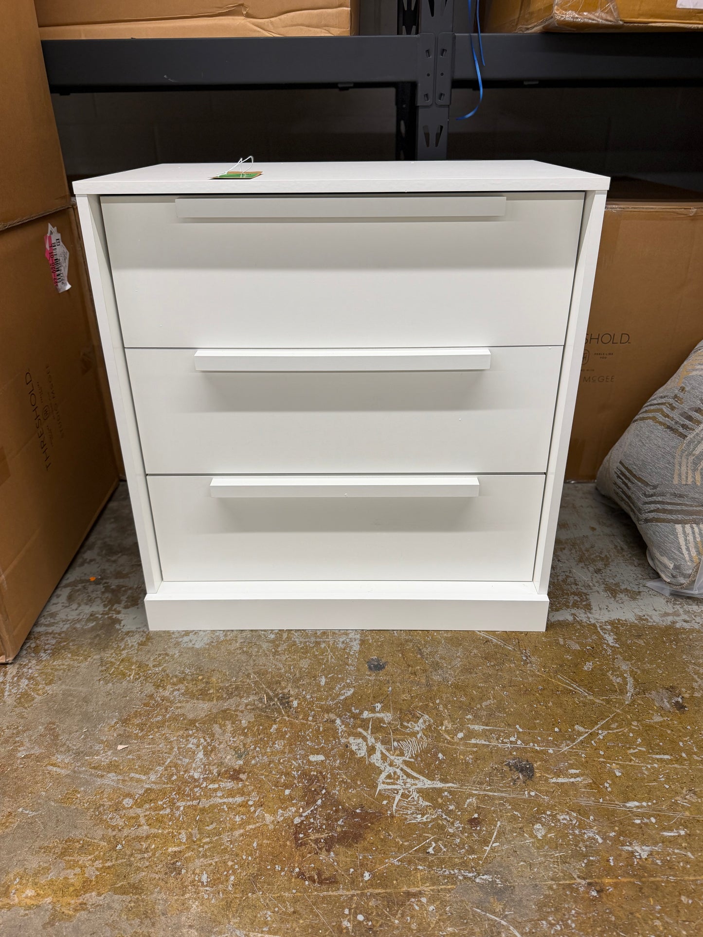 Modern 3 Drawer Dresser Retail: $125