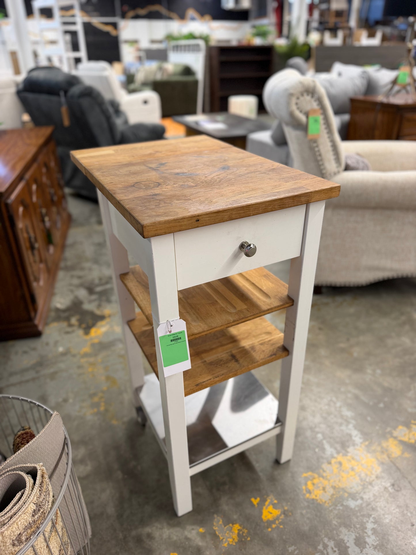 Kitchen Rolling Cart *donated