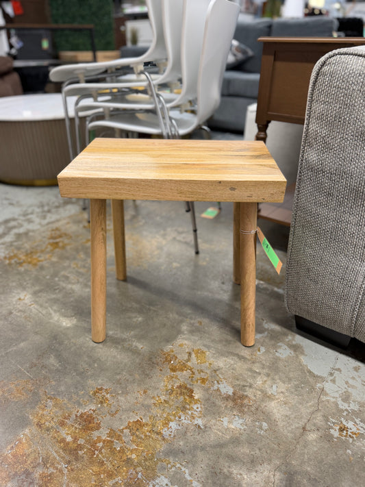 Storied Home Long Reclaimed Wood Accent Table Natural Retail: $77