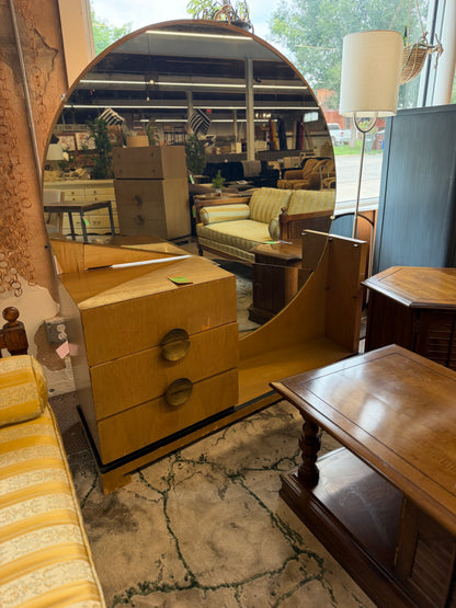 Vintage Drawers with Mirror Console Dresser Table *donated