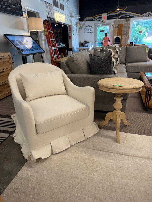 Coley Home Skirted Accent Chair