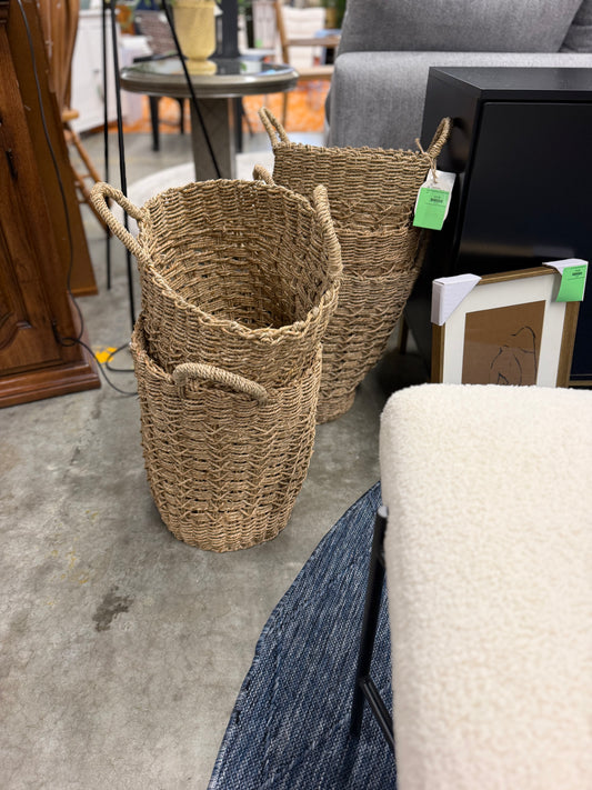Chunky Twisted Seagrass Basket Retail: $40