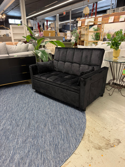 3 in 1 Velvet Convertible Sleeper Sofa Retail: $300+