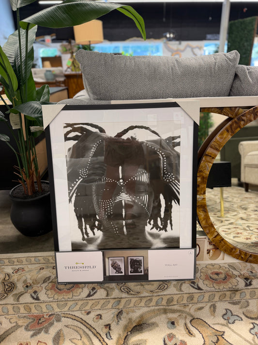 24 x 30 2pc Cultural Framed Wall Poster Retail: $100