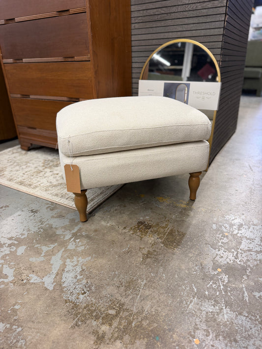 Kauri Upholstered Ottoman Retail: $120