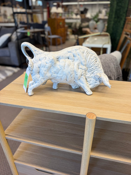 Ceramic Bull Decor *donated