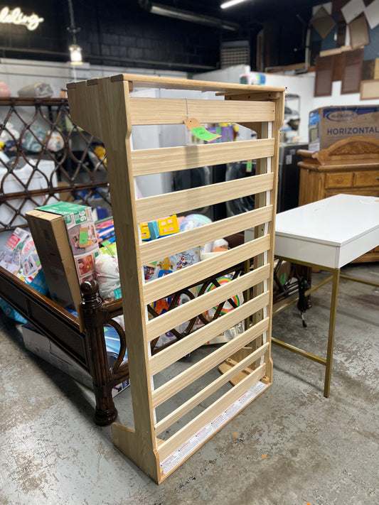 Little Seeds Maverick Toddler Montessori Flip Bed, Convertible Bed Frame, Natural | Retail Price: $80.97