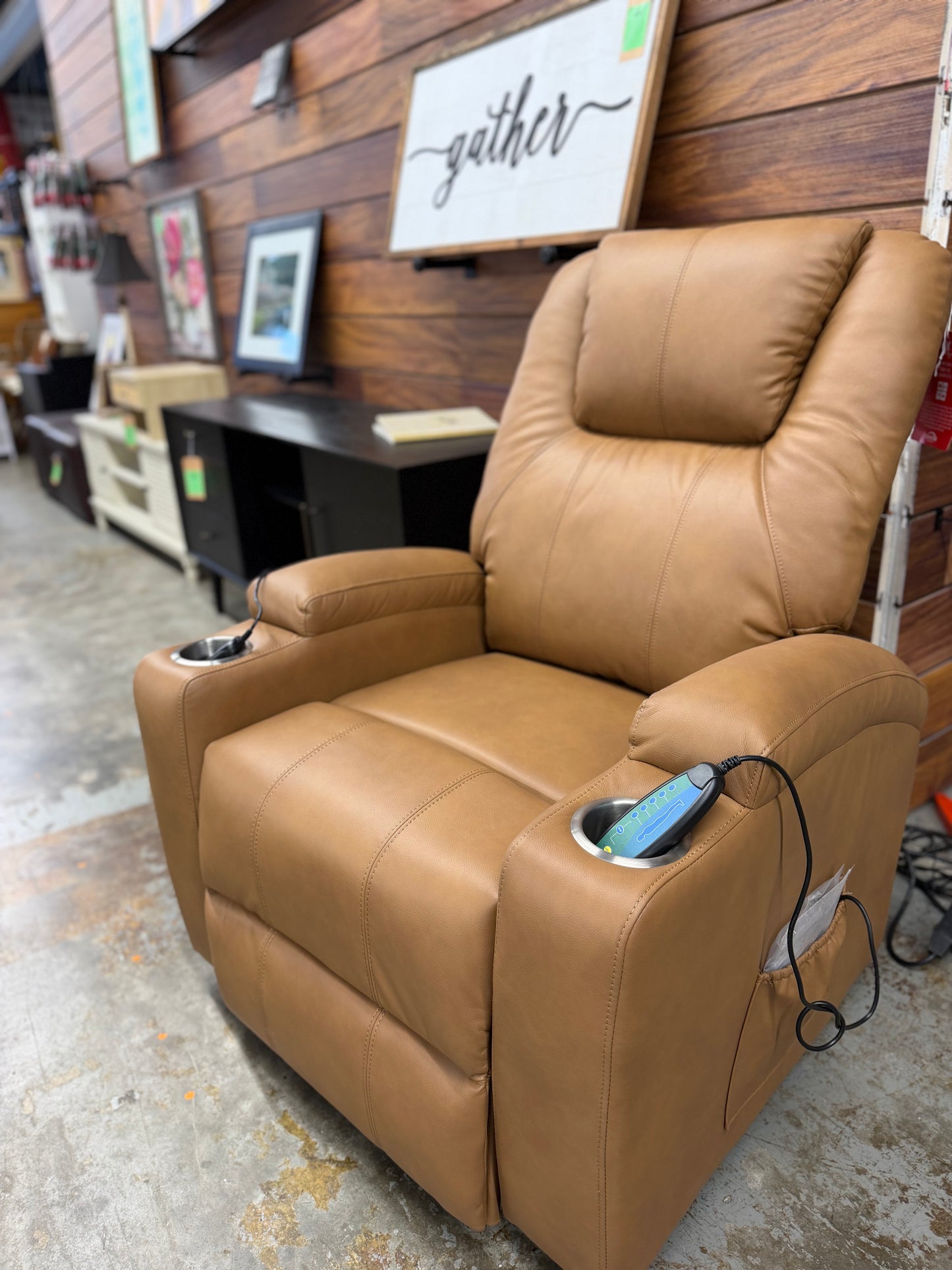 Power Lift Recliner With Massage and Heat