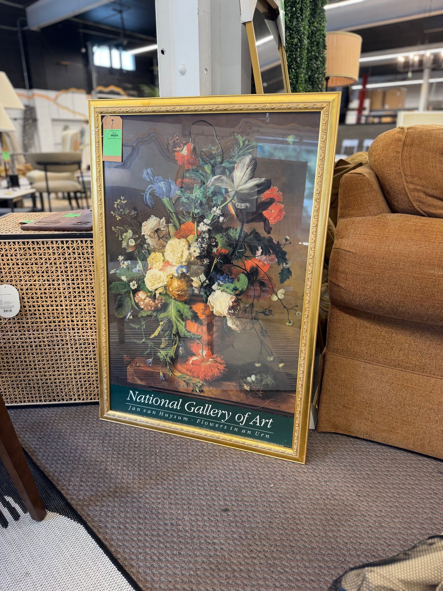 Framed Flowers Art *donated