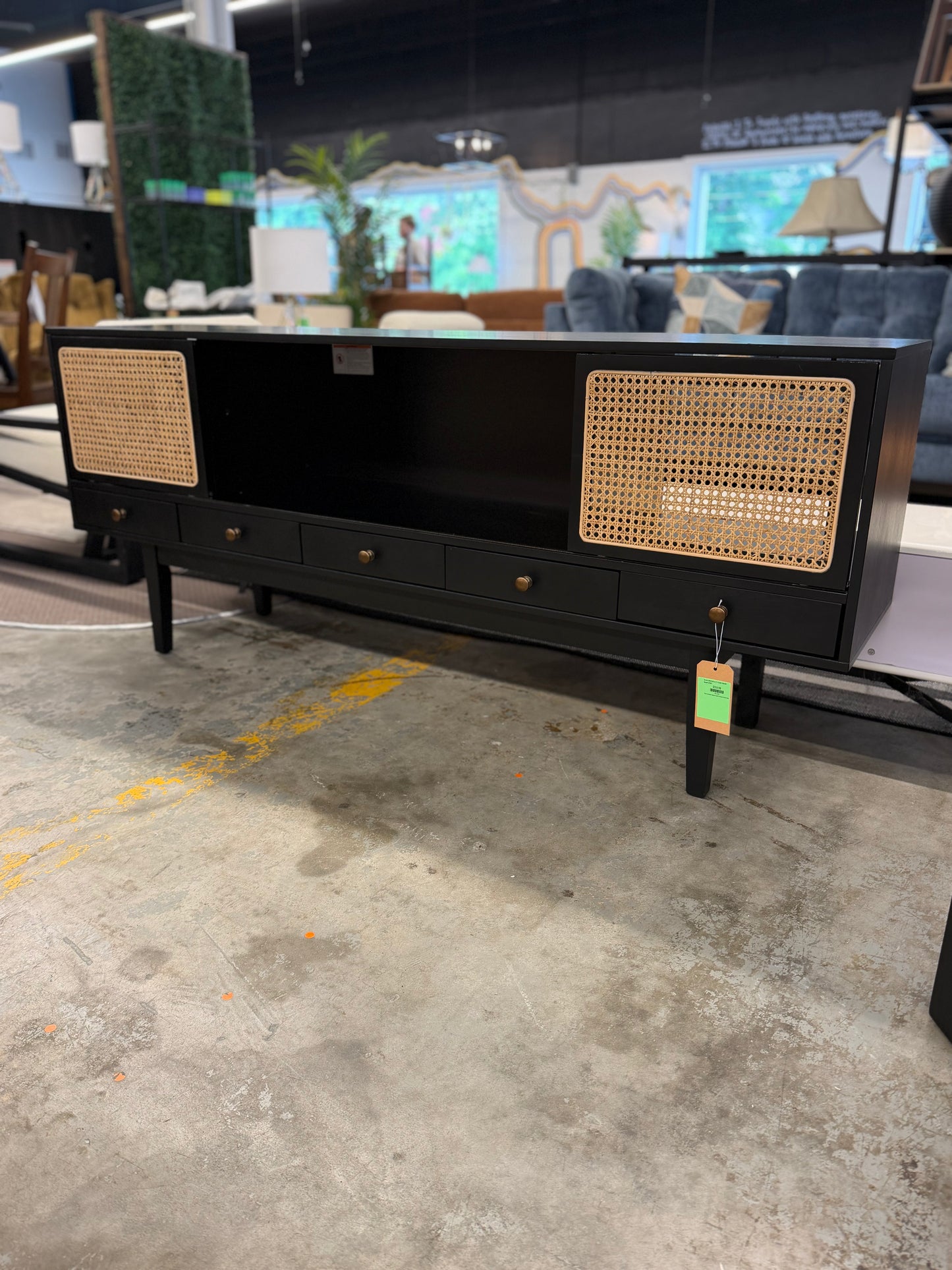 Simms Mid Century Tv Stand Console Retail: $369+