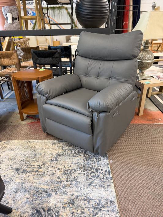 Grey Mod Recliner AS IS Cosmetic Damage