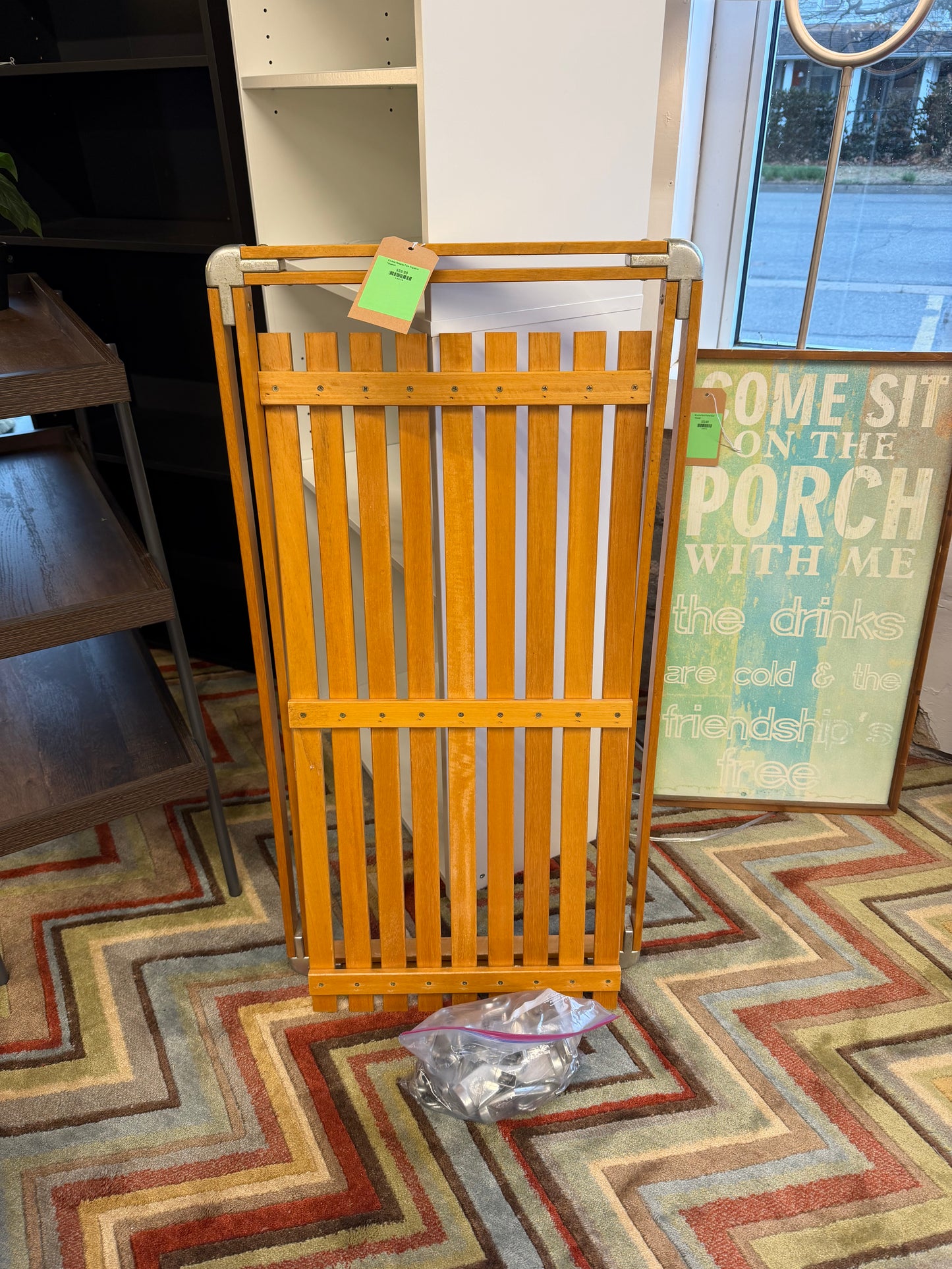 Kitchen Hanging Pans Organizer *donated