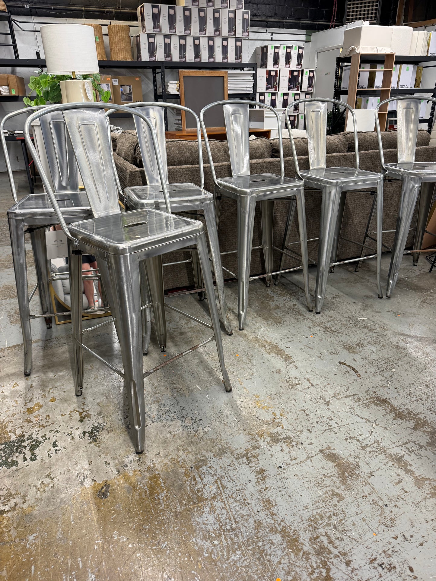 Metal Barstool *donated