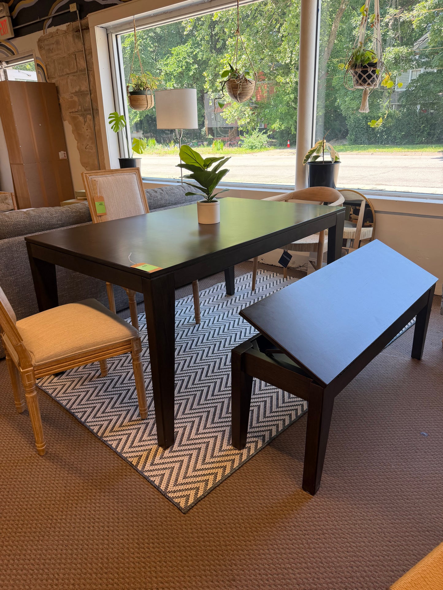 Table and Storage Bench *donated